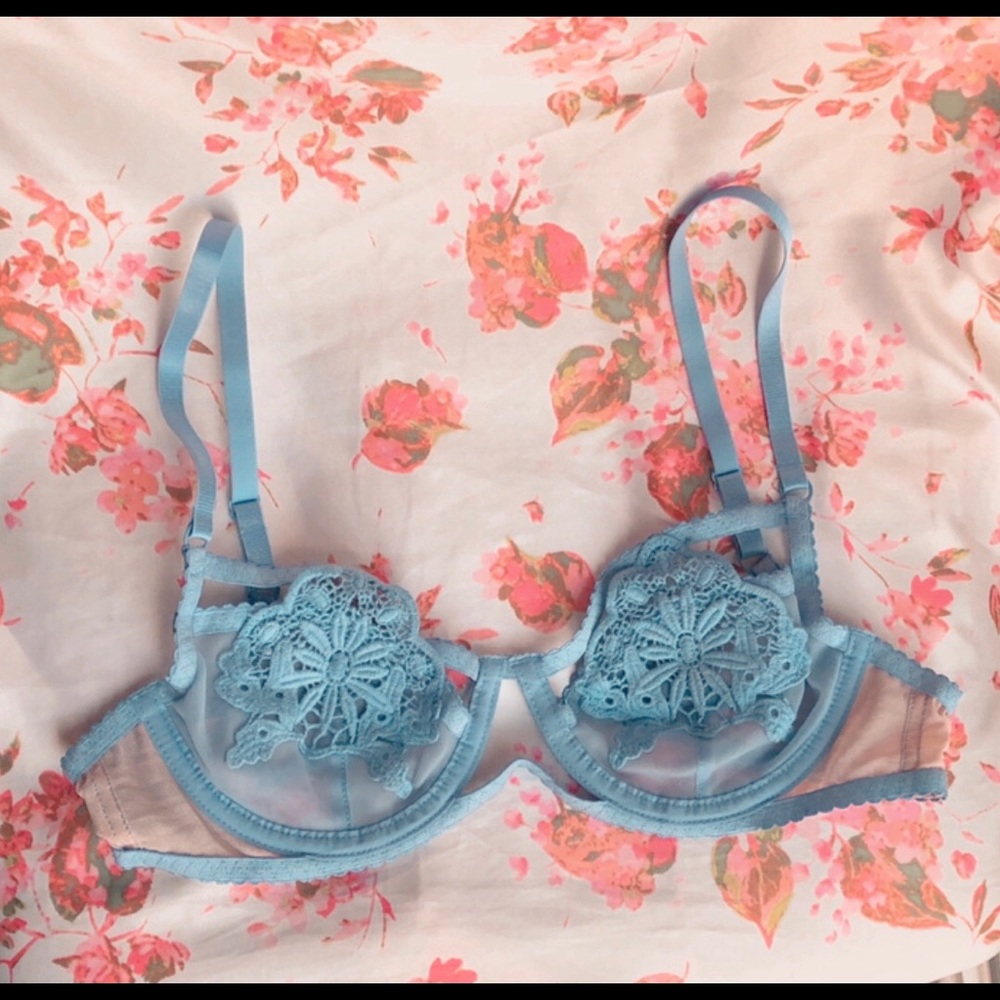 Free People Crochet Bra